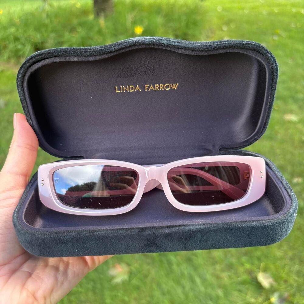 Linda Farrow Talita sunglasses in pink